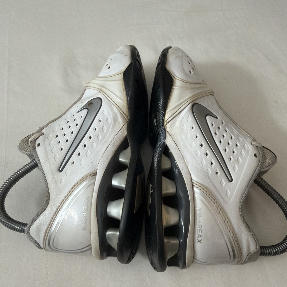 Nike Womens Reax Rockstar 415355-103 White‎ Running Shoes Sneakers Size 6.5 Rare - Picture 6 of 16